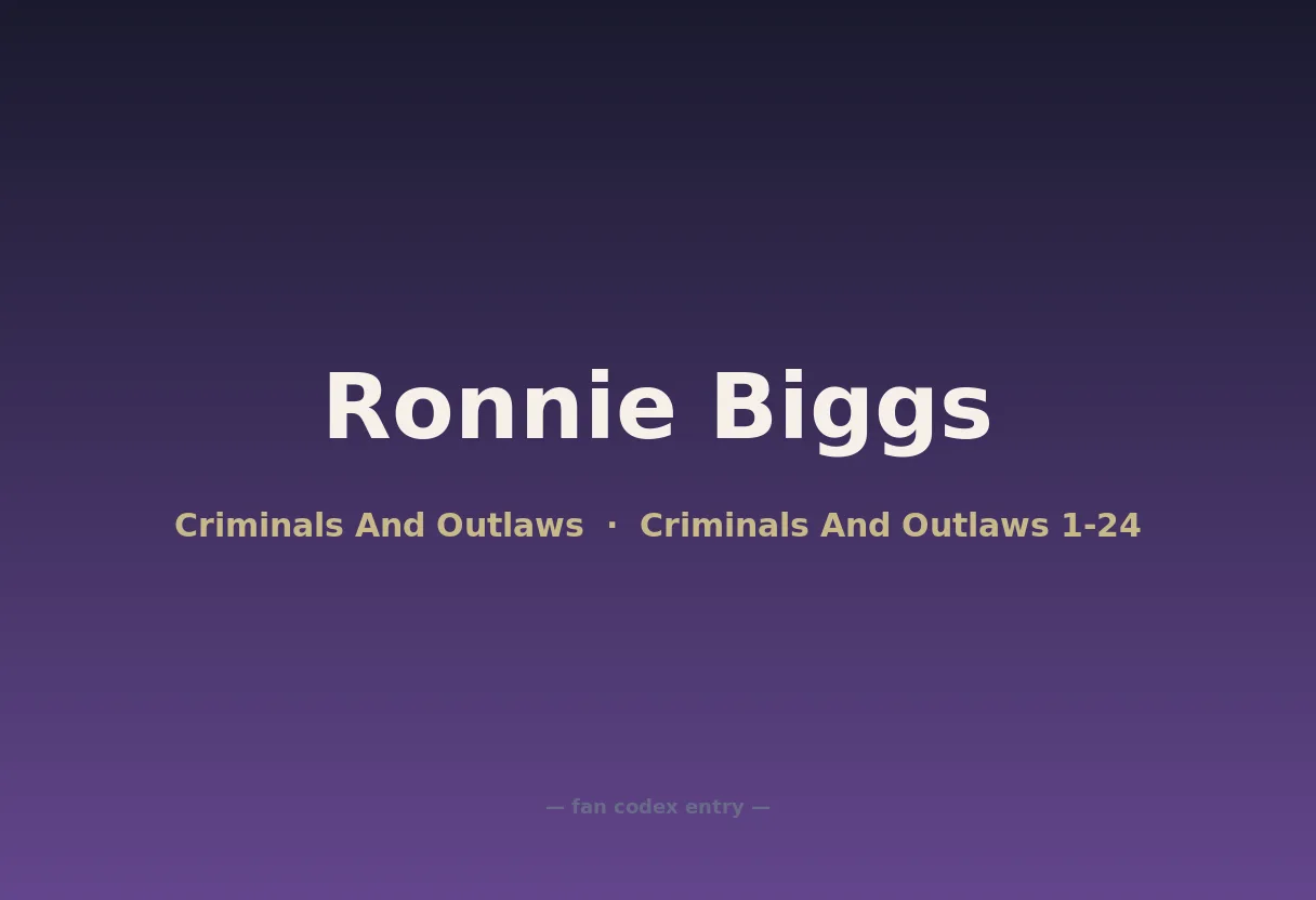 Ronnie Biggs