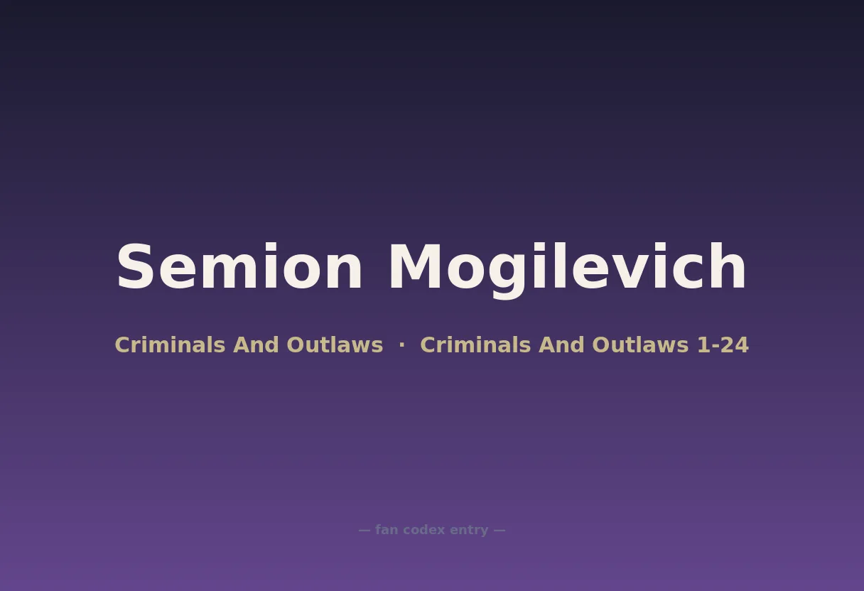 Semion Mogilevich