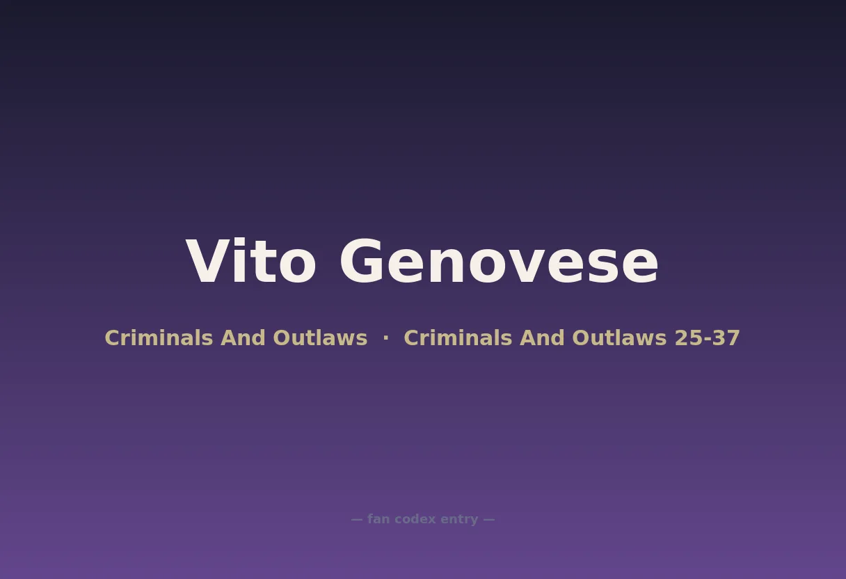 Vito Genovese