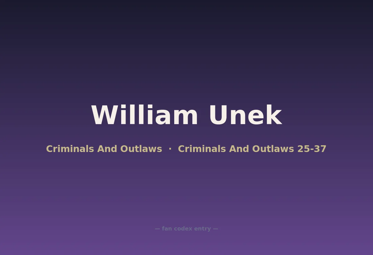 William Unek